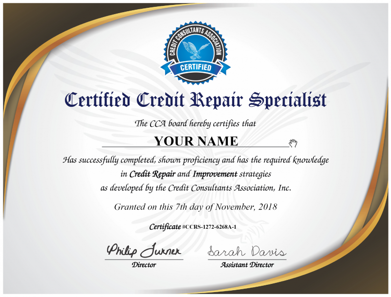 How Do I Get Credit Repair Certification
